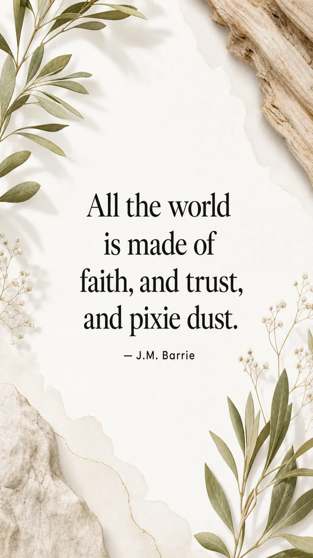 Quote by J.M. Barrie