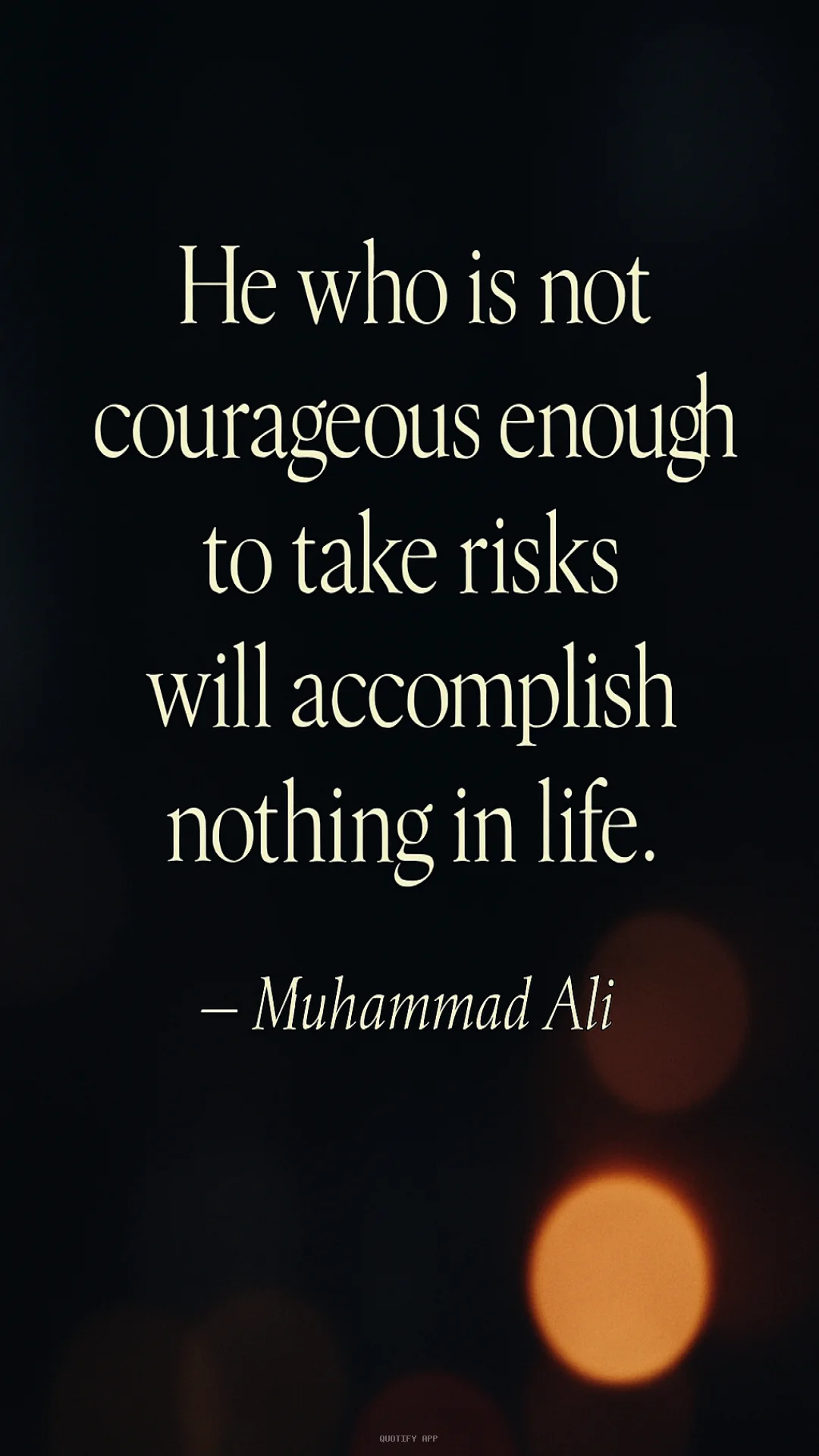 Quote by Muhammad Ali