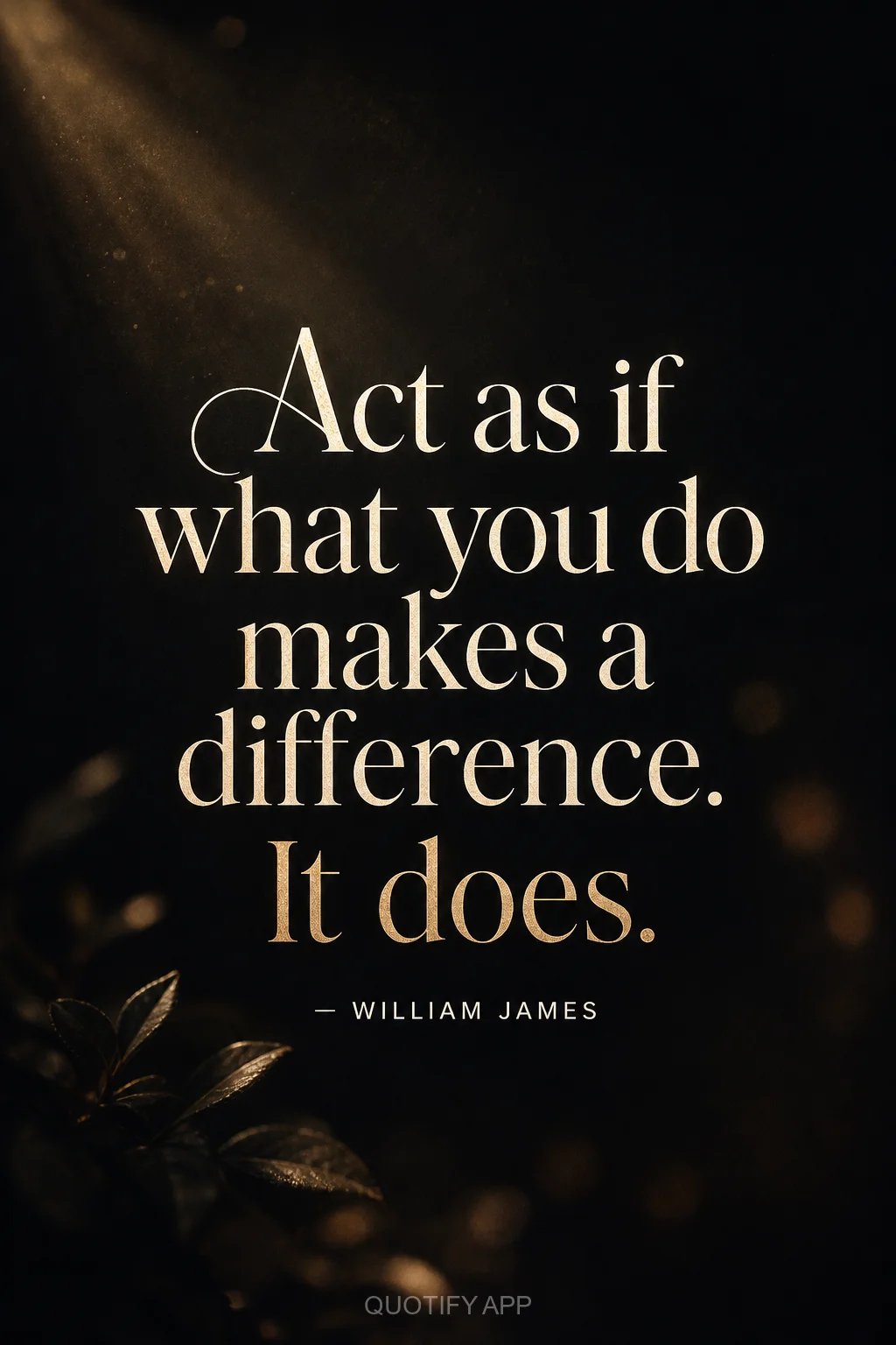 Quote by William James