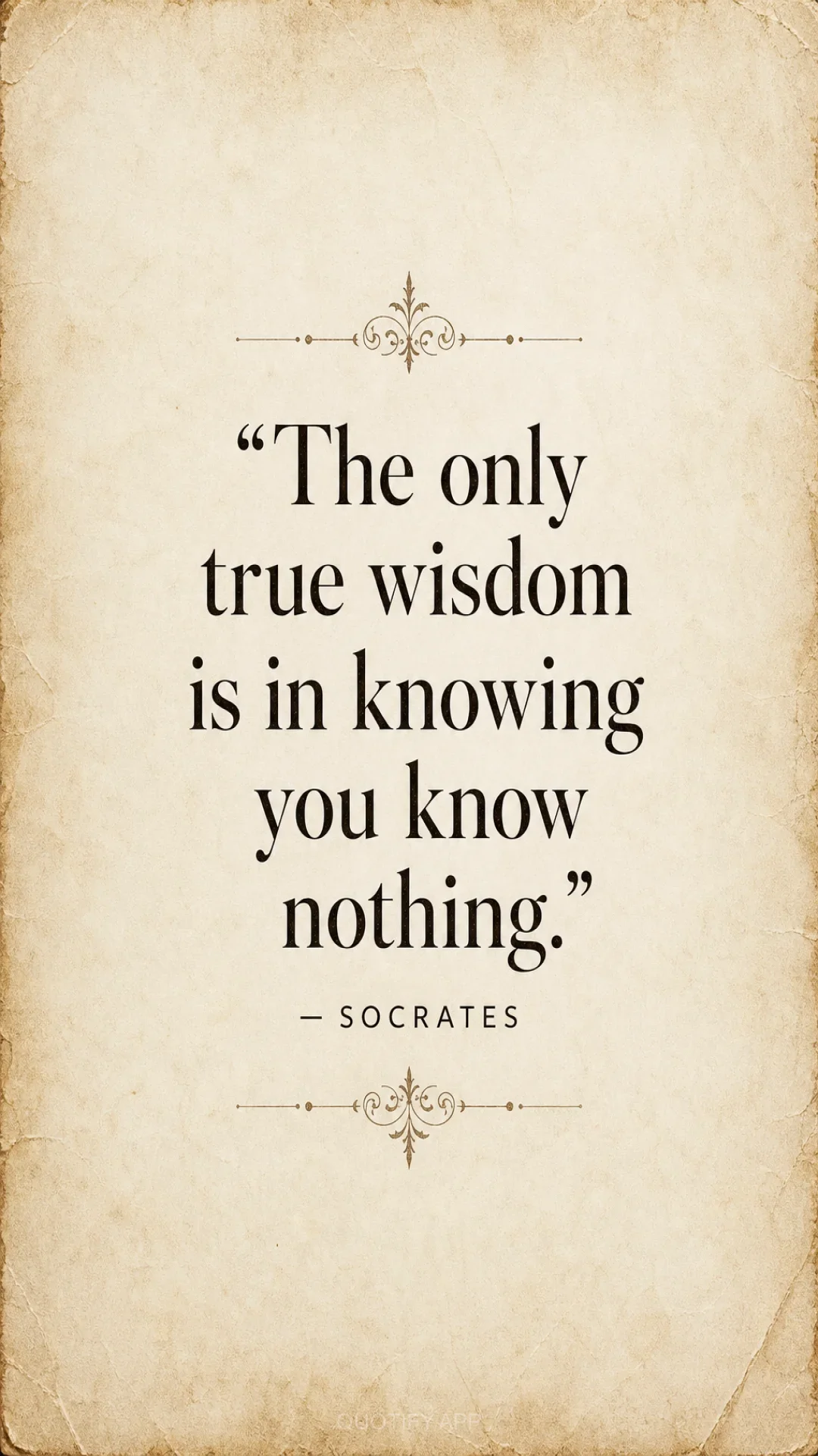 Quote by Socrates